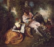 Jean-Antoine Watteau, The Scale of Love